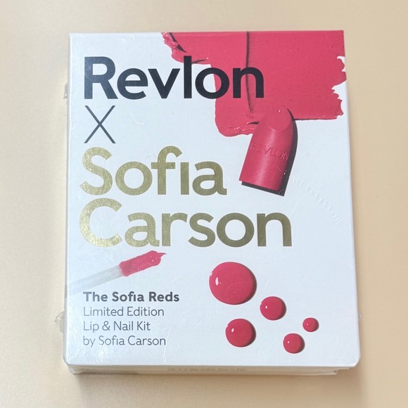 Revlon Other - Revlon X Sofia Carson The Sofia Reds Lip & Nail Kit Limited Edition New Sealed